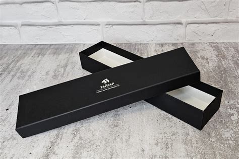 Кашированная коробка крышка-дно для ножа. | M-BOX