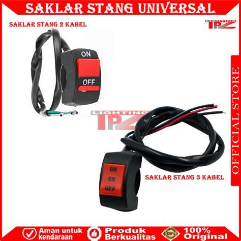 Jual Original Saklar Stang Motor Saklar Stang On Off On Universal