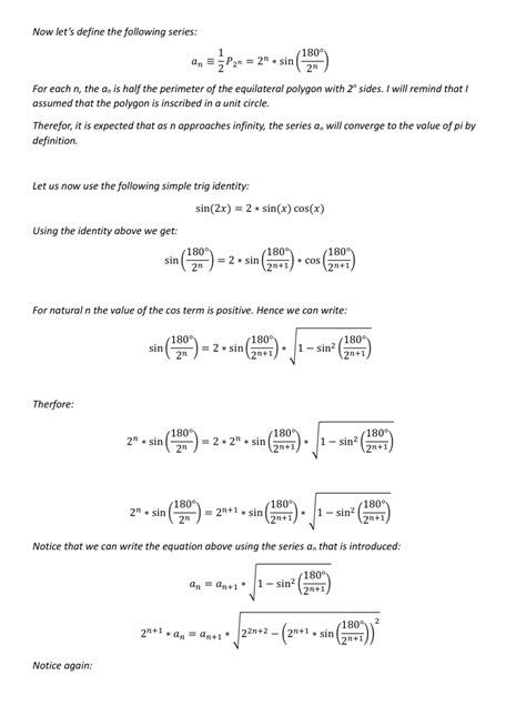 sequences and series - A nice formula for pi - Mathematics Stack Exchange