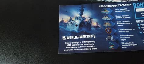 World of warships kod bonusowy Warszawa Ogłoszenie na Allegro Lokalnie