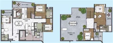 One Canberra Ec New Launch 3d Floor Plan Penthouse Dual Key