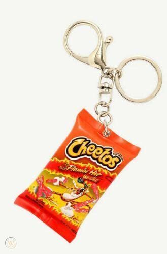 Cheetos Flamin Hot Bag Of Cheetos Keychain