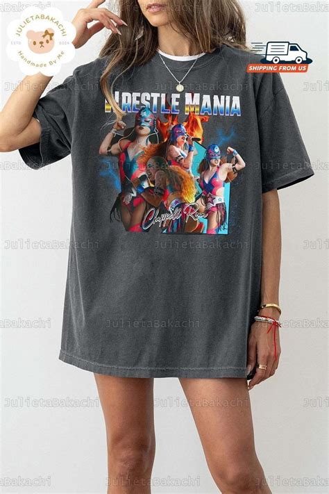 Chappell Roan Chappell Roan Wrestlemania Shirt Lolapalooza Tee For Women Good Luck Babe