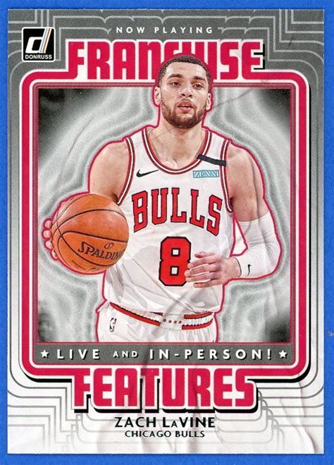 2020 21 Panini Donruss Franchise Features Zach LaVine Chicago Bulls 5