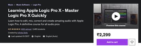 Learn Logic Pro X With 9 Free And Paid Online Courses The Fordham Ram