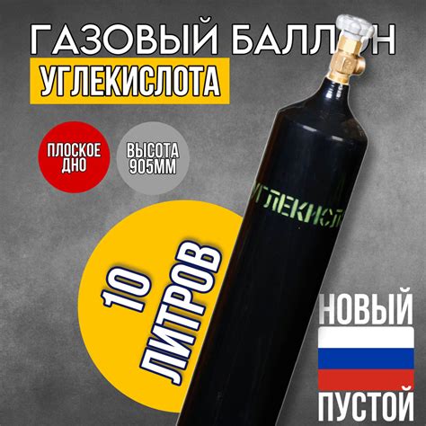 Баллон 10 л УГЛЕКИСЛОТА РИФ (пустой) - купить с доставкой по выгодным ...