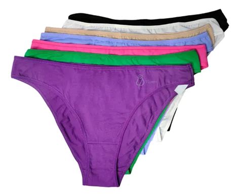 Paquete Semanario Bikini Algod N Panty Femenino Multicolor Env O Gratis