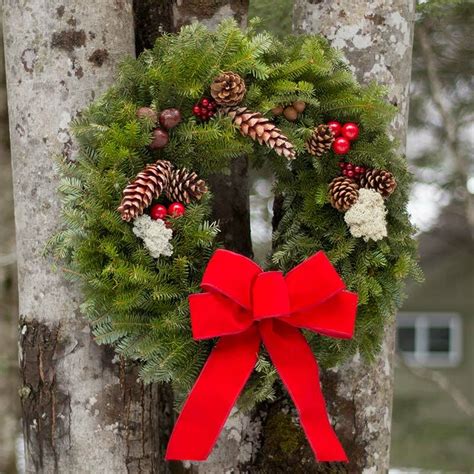 Original Maine Balsam Fir Christmas Wreath | Fresh Wreath