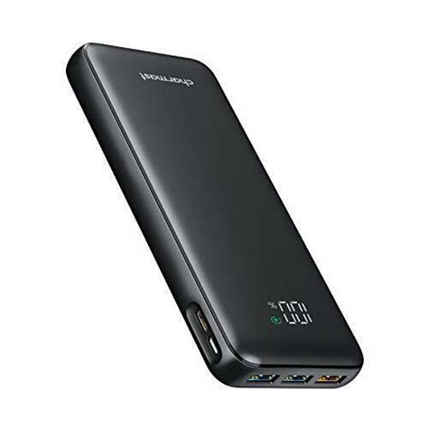 Charmast Power Bank Mah Caricatore Portatile Usb C W Pd Qc