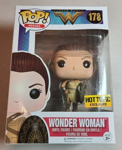 Funko Pop Heroes Wonder Woman 178 Vinyl Figure Hot Topic Exclusive