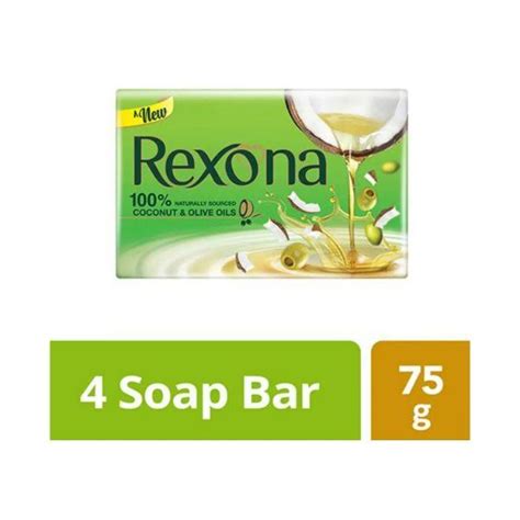 buy rexona coconut  olive oil soap  silky smooth skin  gm