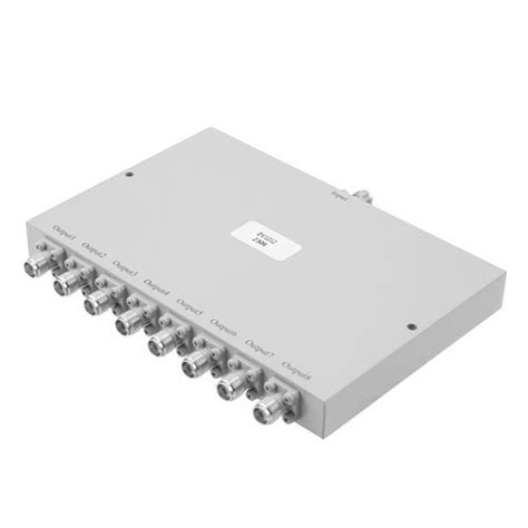 8 Way Power Divider SMA Connectors From 500 MHz To 1000 MHz Rated At 30