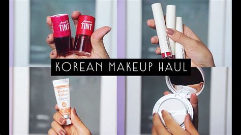 Korean Makeup Haul Youtube