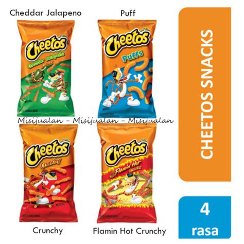 Jual Cheetos Snack USA Puff Hot Crunchy Jalapeno Crunchy Kota Tangerang Misijualan