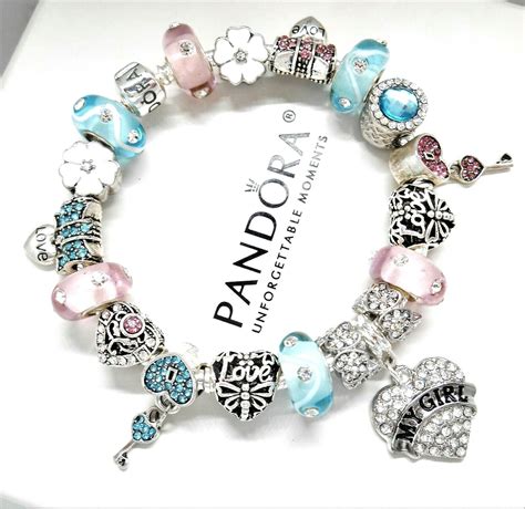 Jungle Book Silver Pandora Style Bracelet Combo Set With 11 Charms