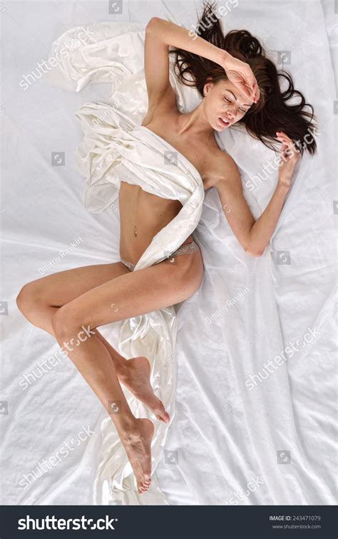 Beautiful Naked Woman Panties Laying On Stock Photo Shutterstock
