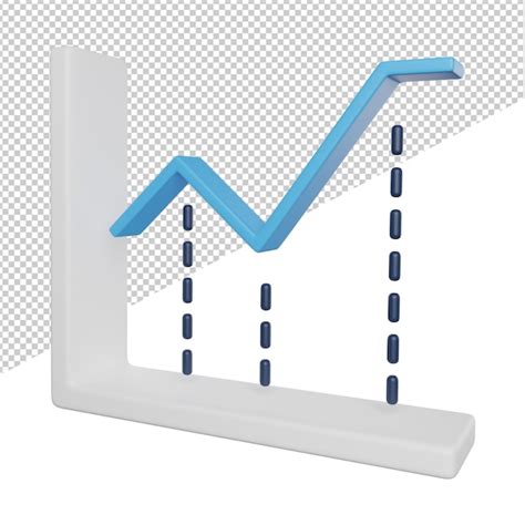 Premium PSD Line Chart Graph