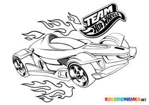 Hot Wheels Kolorowanka Kolorowanki Do Druku