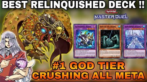 Relinquished Best Deck Infinite Negate Yu Gi Oh Master Duel Youtube