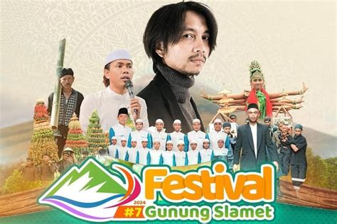 Foto Rangkaian Acara Festival Gunung Slamet 2024 Ada Perang Tomat