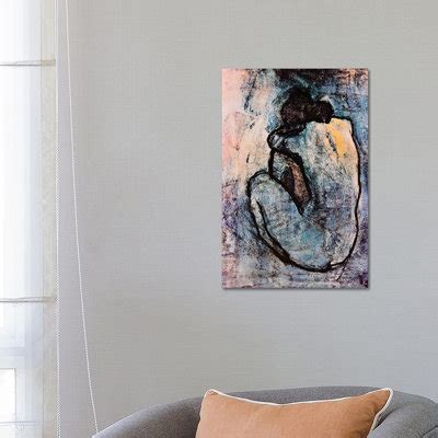 Wade Logan Blue Nude By Pablo Picasso Wrapped Canvas Painting Reviews Wayfair