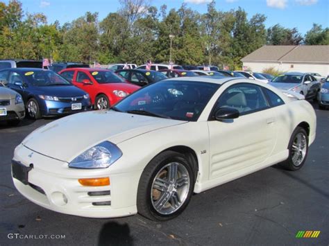 2003 Dover White Pearl Mitsubishi Eclipse GTS Coupe 55402312 Photo 7