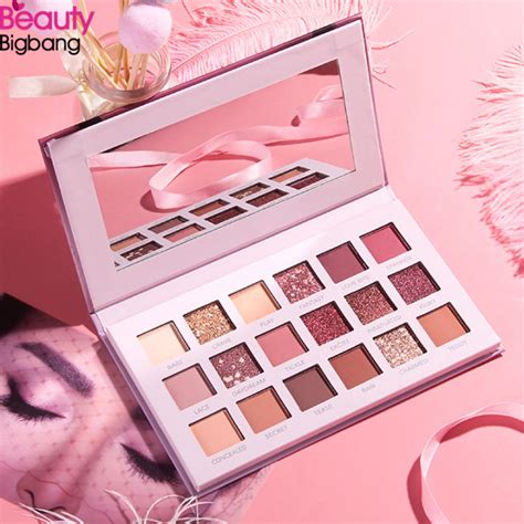 New Colors Nude Glitter Eyeshadow Matte Shimmer Palette Long Lasting Waterproof Lazada