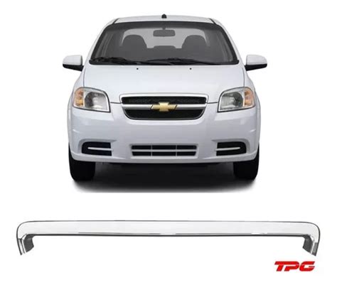 Platina Cromada Capot Chevrolet Aveo Ls Lt 2011 2015 MercadoLibre