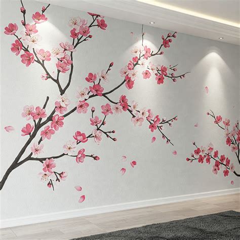 cherry blossom wallpaper mural