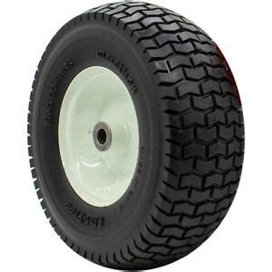 Marathon Flat Free Turf Lawn And Garden Tire On Rim With Bushing X