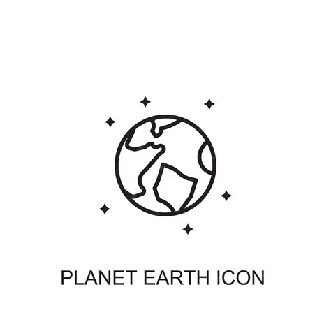 Premium Vector Planet Earth Vector Icon Icon