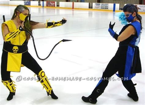 Awesome Homemade Scorpion VS. Subzero Costumes