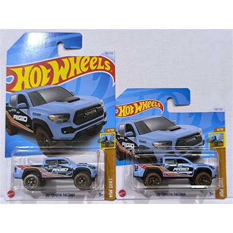 Hot Wheels 20 Toyota Tacoma Case L M 2024 Long Short Card Shopee Malaysia