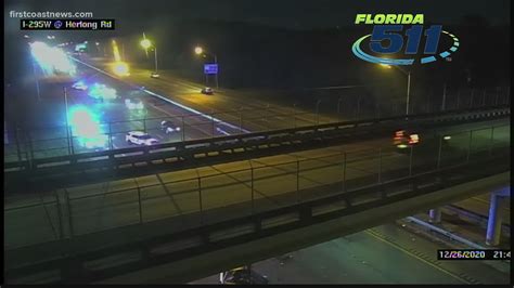 Crash With Injuries Closes Two Lanes On I 295 At Normandy Boulevard