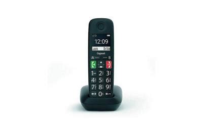 Gigaset e290 dect téléphone sans fil noir Téléphone sans fil DECT