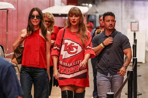 Taylor Swift Embraces the No-Pants Look in a Massive Kansas City T