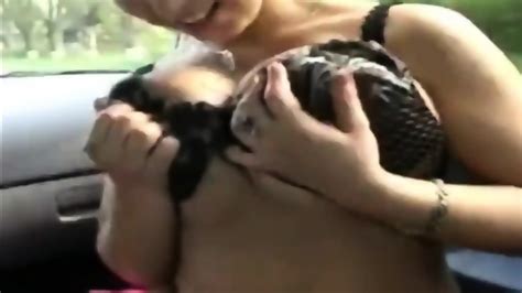 Big Tits Fingering In The Car