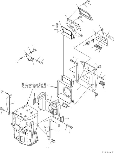7831 64 4001 Komatsu PANEL ASS Y