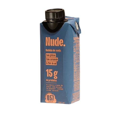 Bebida De Aveia Proteica G Nude Caramelo Flor De Sal Ml Panvel Farm Cias