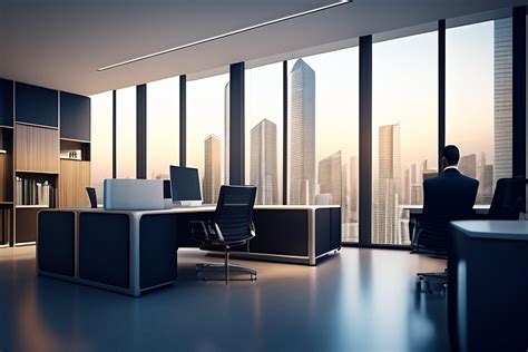 office landscape view  photo  pixabay