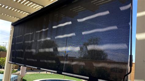 The Best Roll Down Patio Shades Phoenix A Plus Sun Control