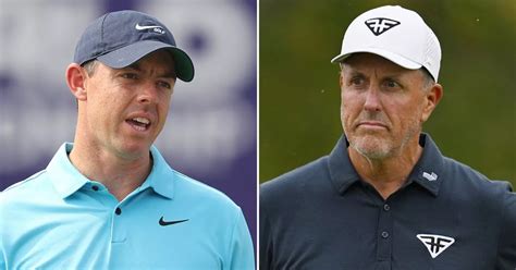 Phil Mickelson Claimed Liv Golf Wouldn T Want Rory Mcilroy At Height