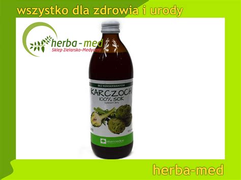 Sok Z Karczocha Karczoch AlterMedica 500 Ml Herba Med