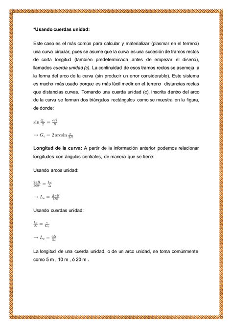 Curva Circular Simple Unidad 4 PDF