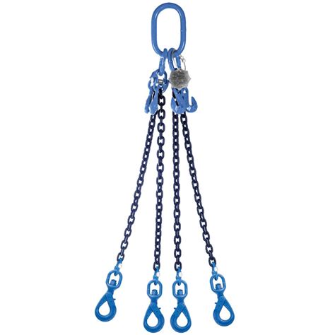 swivel  lock hook  leg chain sling grade   group