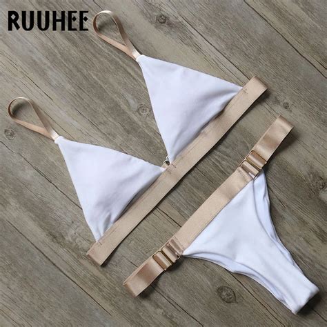 Ruuhee Sexy Bikini Swimwear Swimsuit Bikinis Set Bathing Suit Women