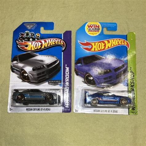 Nissan Skyline Gt R R Hw Showroom Hot Wheels Zamac Pr J Wheel Variations