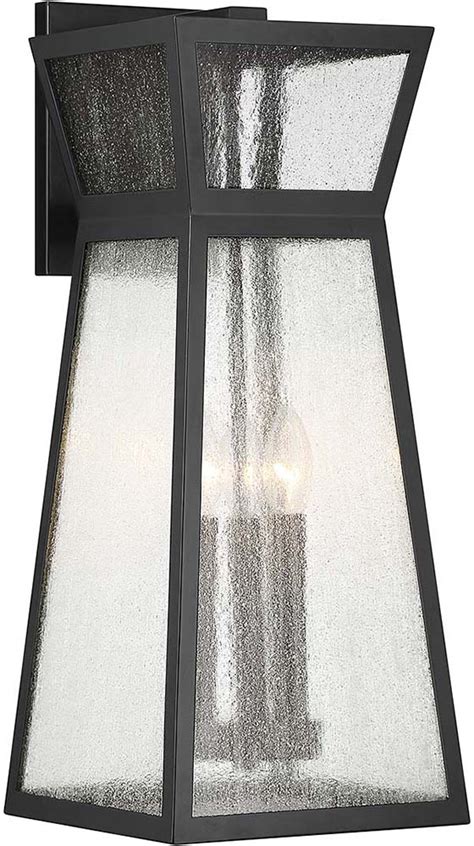 Savoy House 5 636 Bk Millford Modern Matte Black Outdoor Lighting Wall