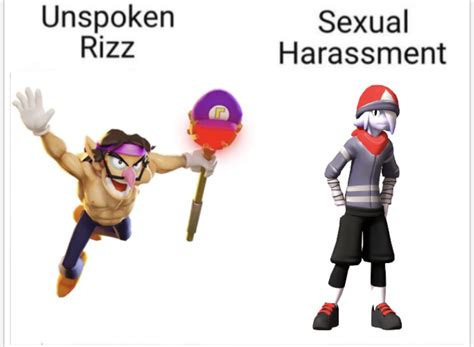 Unspoken Rizz Vs Sexual Harassment Villain Edition Rsmg4