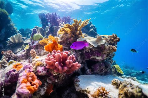 Ecological Importance And Fragility Of Coral Reefs Embodying Symbiotic